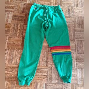 Aviator Nation Green Sweatpants